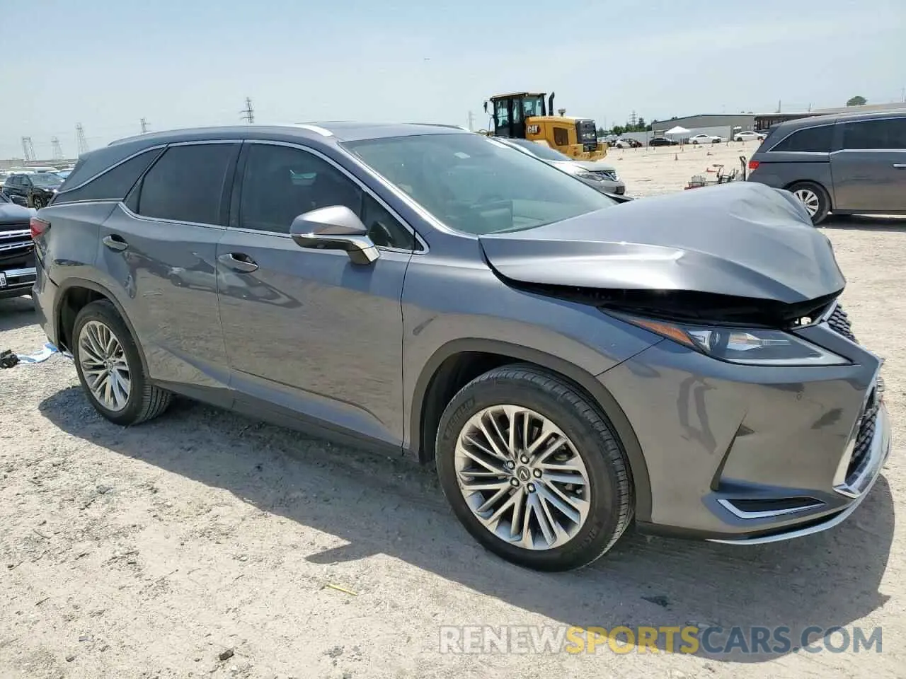 4 Photograph of a damaged car JTJJZKEA3L2016206 LEXUS RX350 2020
