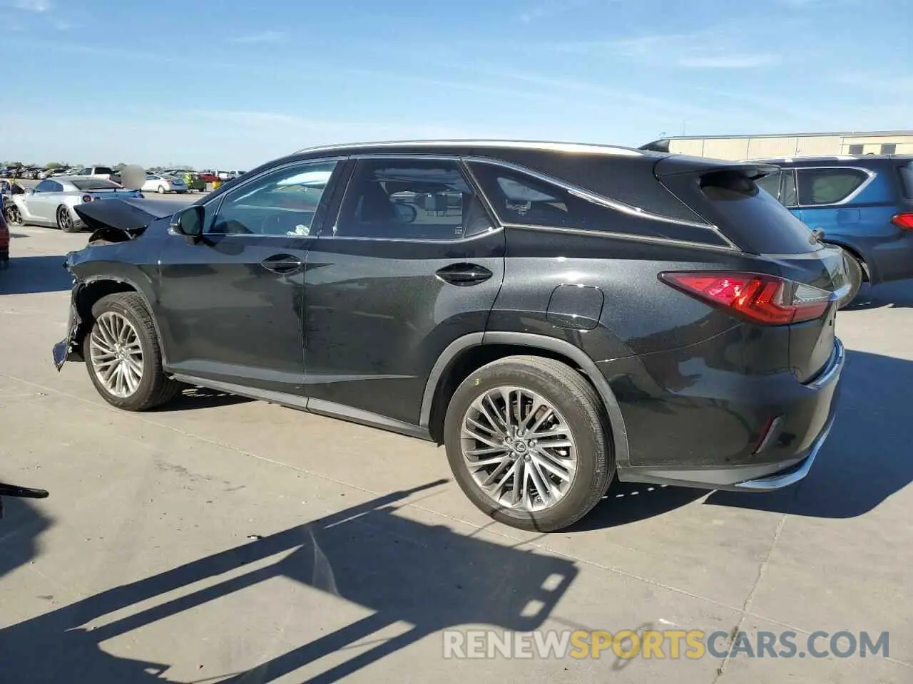 2 Photograph of a damaged car JTJJZKEA7L2016287 LEXUS RX350 2020