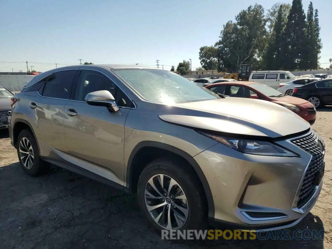 4 Photograph of a damaged car 2T2AZMAA0MC192732 LEXUS RX350 2021