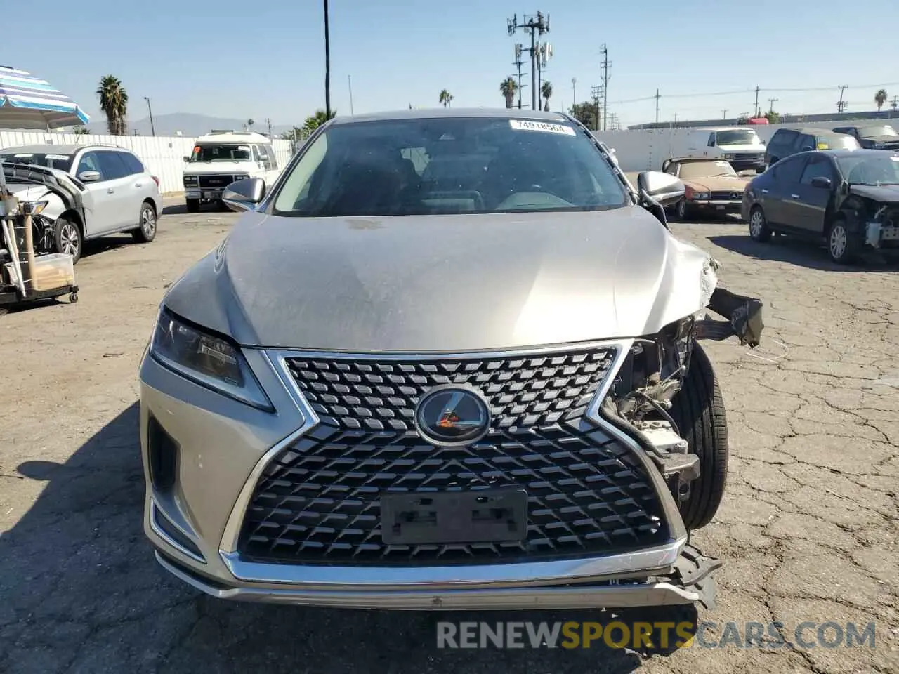 5 Photograph of a damaged car 2T2AZMAA0MC192732 LEXUS RX350 2021