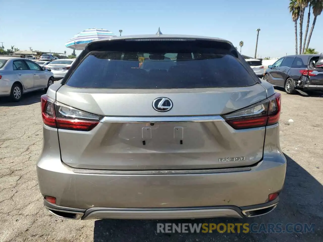 6 Photograph of a damaged car 2T2AZMAA0MC192732 LEXUS RX350 2021