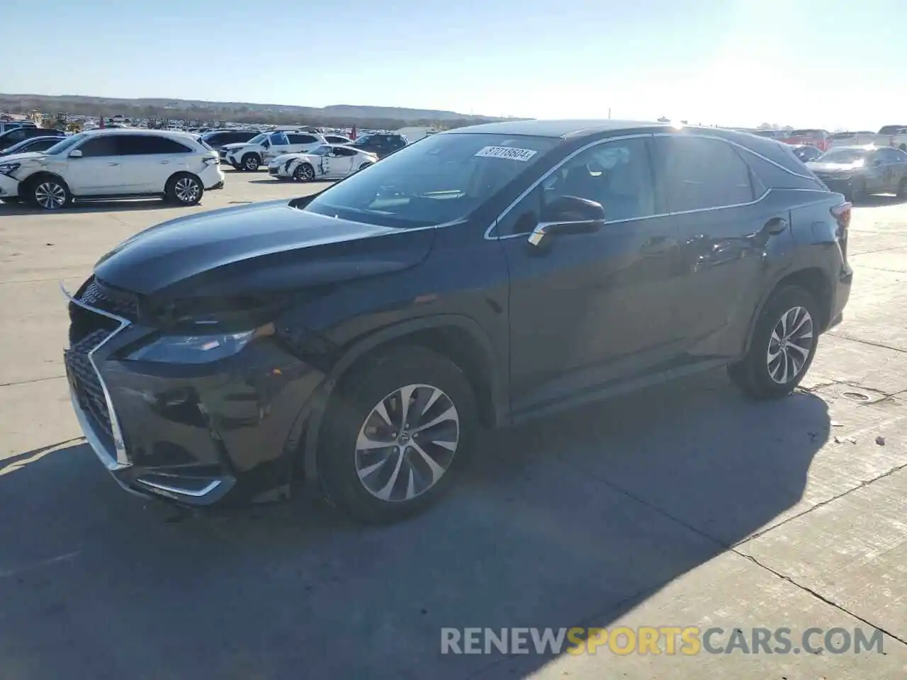 1 Photograph of a damaged car 2T2AZMAA2MC196555 LEXUS RX350 2021