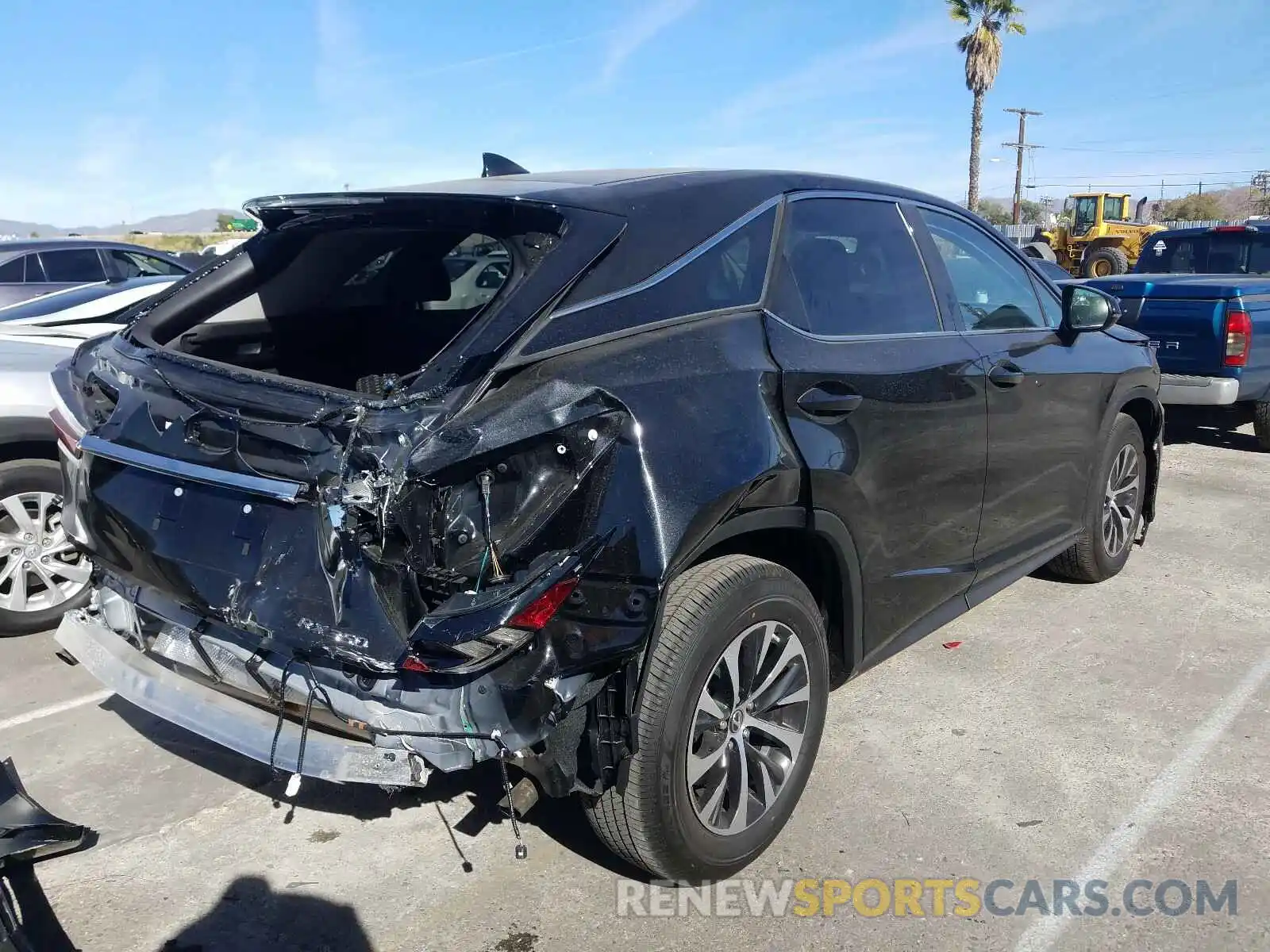 4 Photograph of a damaged car 2T2AZMAA4MC184097 LEXUS RX350 2021