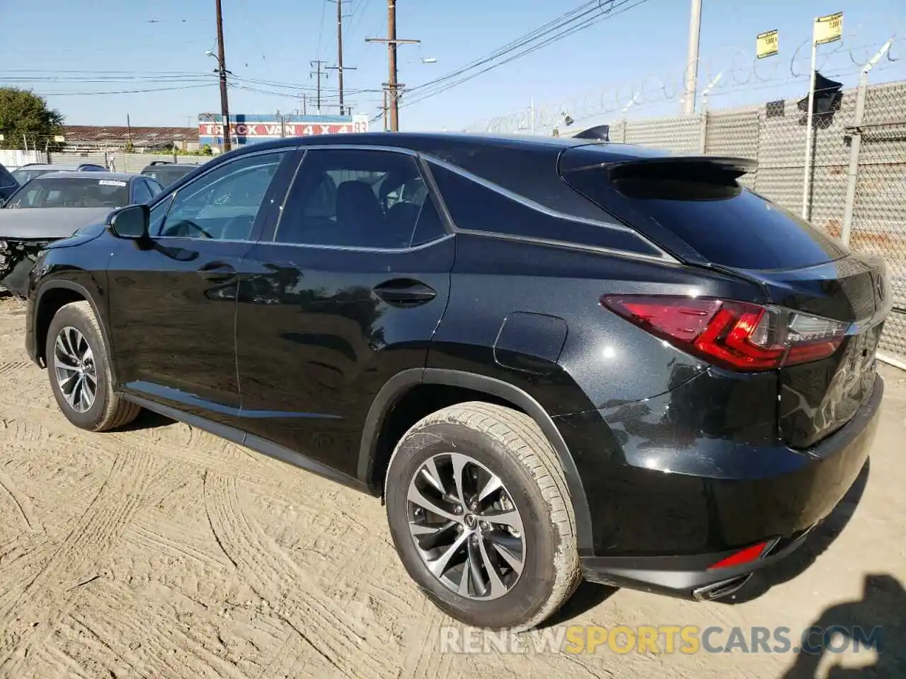 2 Photograph of a damaged car 2T2AZMAA4MC196993 LEXUS RX350 2021