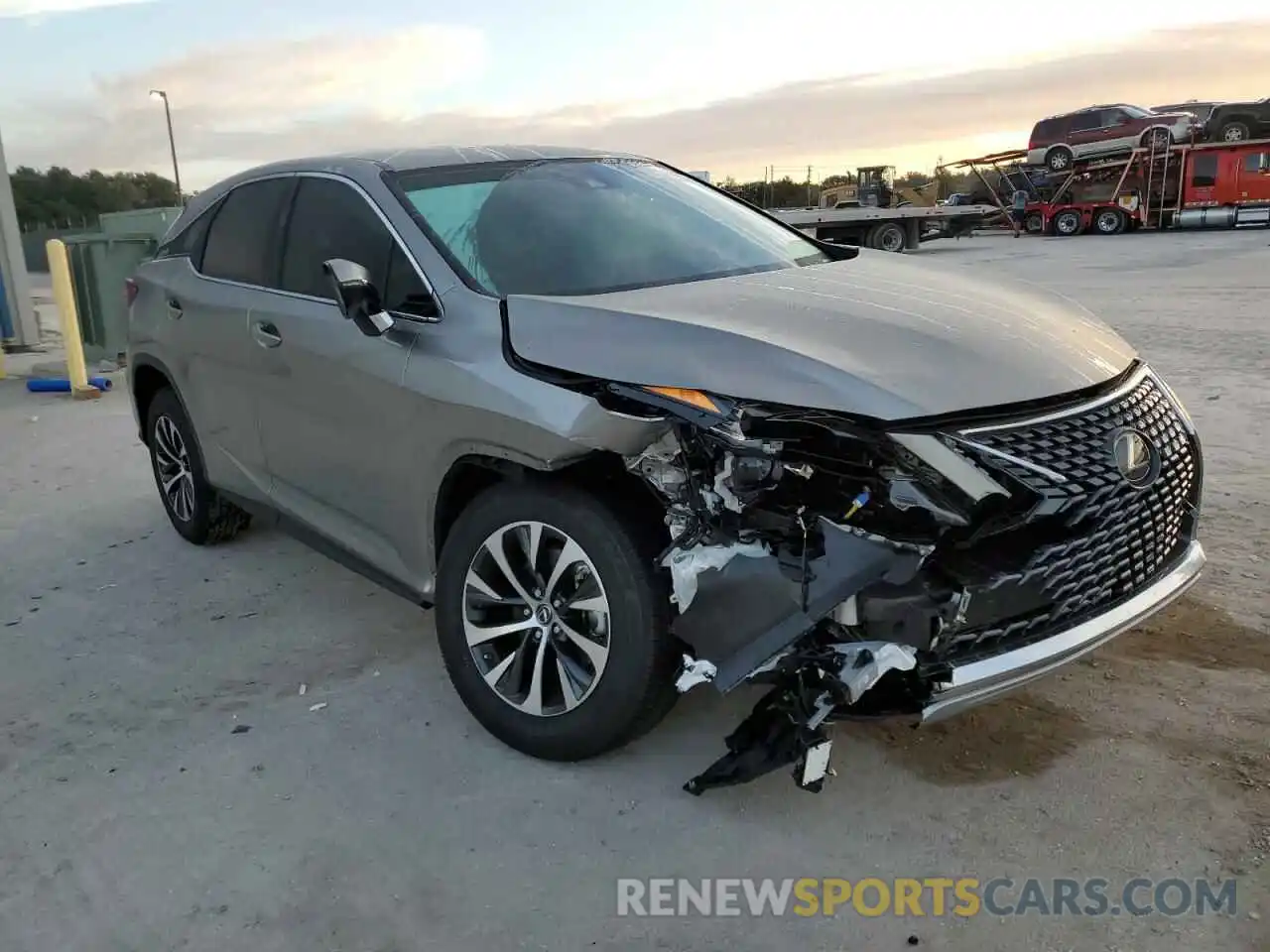 1 Photograph of a damaged car 2T2AZMAA5MC217267 LEXUS RX350 2021