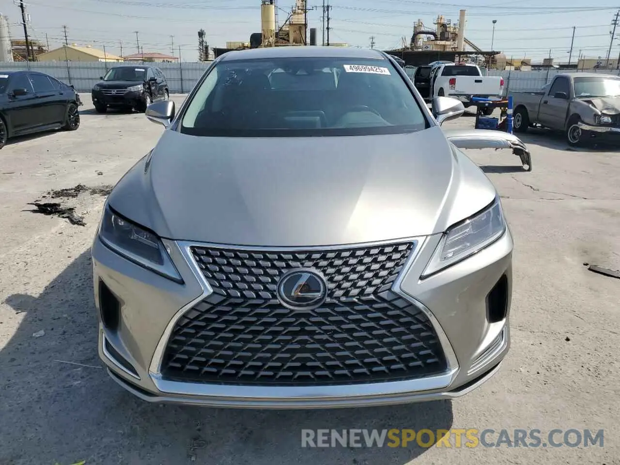 5 Photograph of a damaged car 2T2AZMAA8MC202861 LEXUS RX350 2021