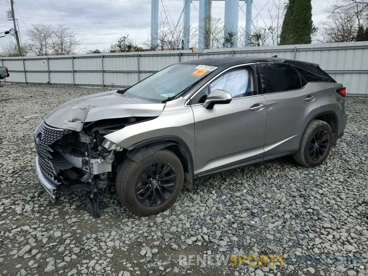 1 Photograph of a damaged car 2T2AZMDA0MC301668 LEXUS RX350 2021