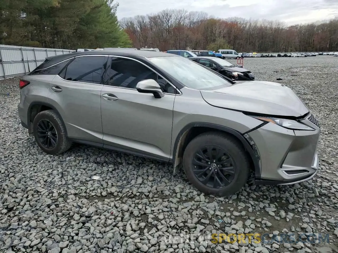 4 Photograph of a damaged car 2T2AZMDA0MC301668 LEXUS RX350 2021