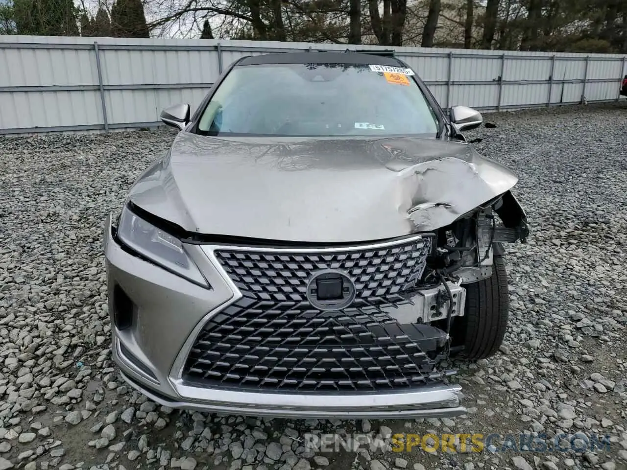 5 Photograph of a damaged car 2T2AZMDA0MC301668 LEXUS RX350 2021