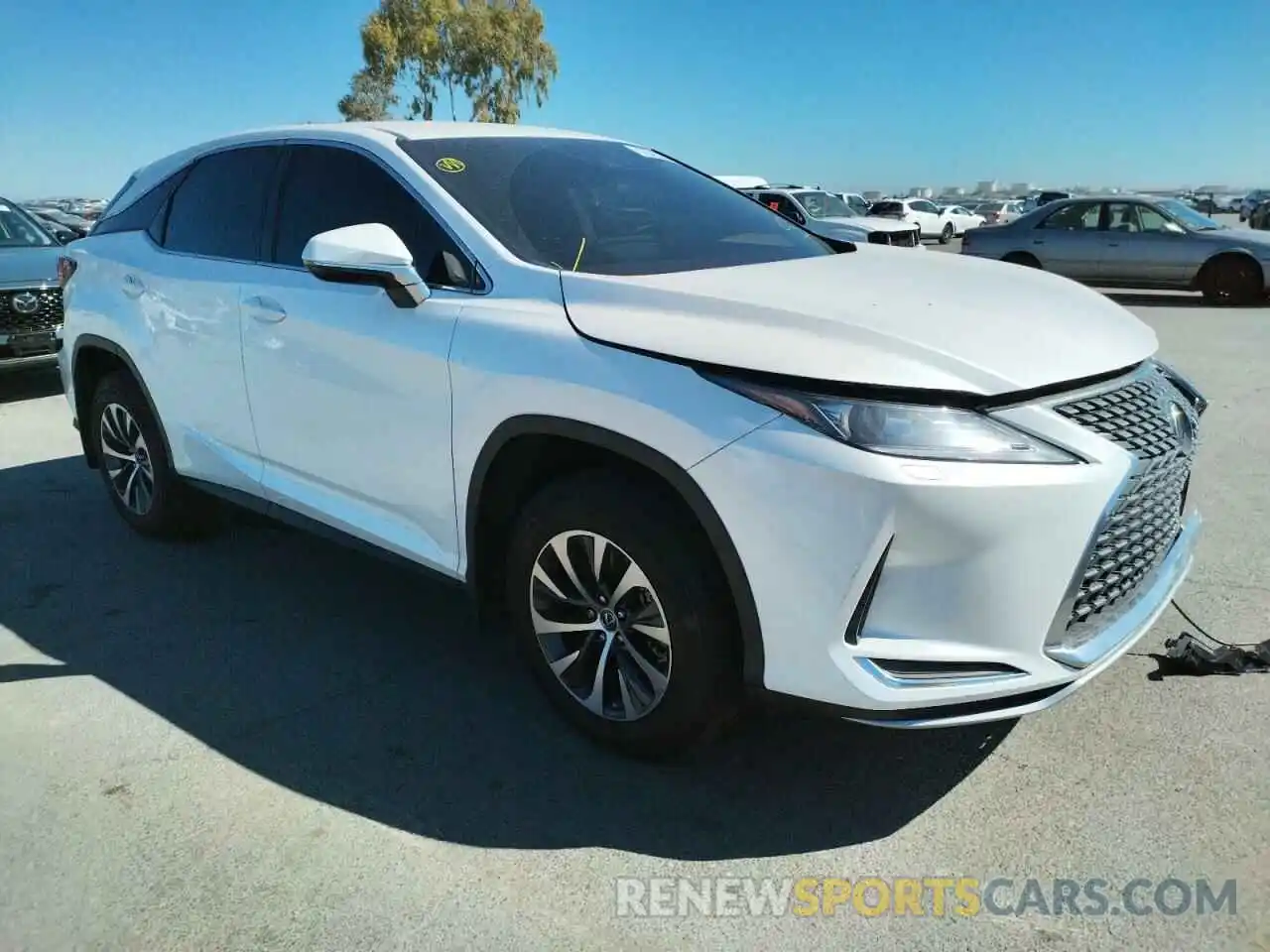 1 Photograph of a damaged car 2T2AZMDA1MC266767 LEXUS RX350 2021