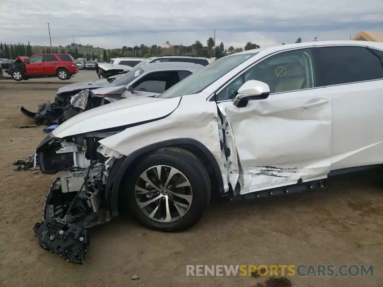 9 Photograph of a damaged car 2T2AZMDA1MC279857 LEXUS RX350 2021