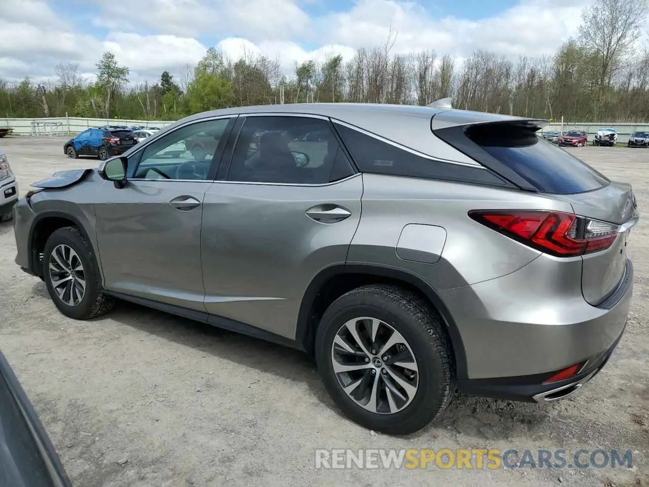 2 Photograph of a damaged car 2T2AZMDA2MC285201 LEXUS RX350 2021