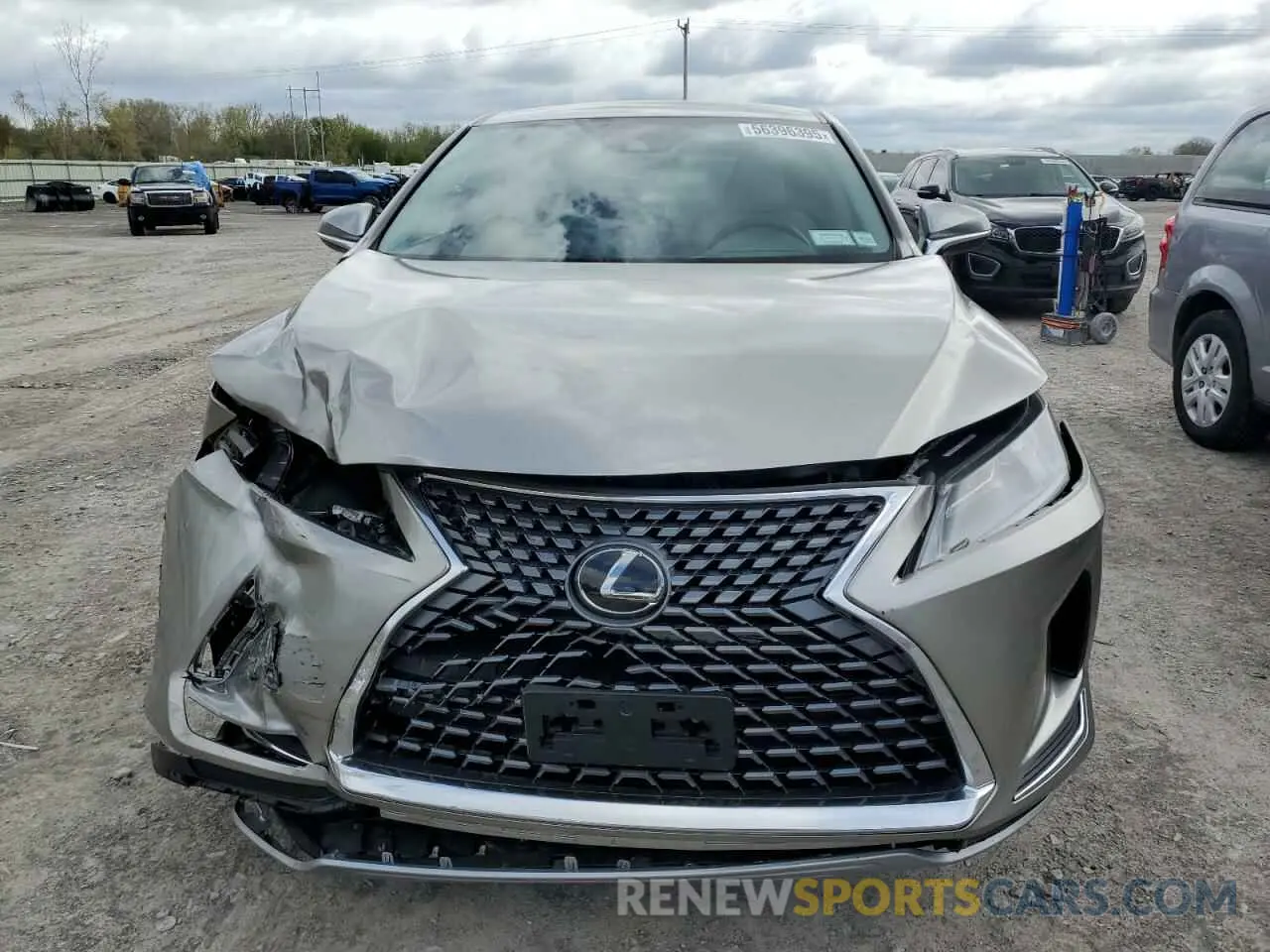 5 Photograph of a damaged car 2T2AZMDA2MC285201 LEXUS RX350 2021