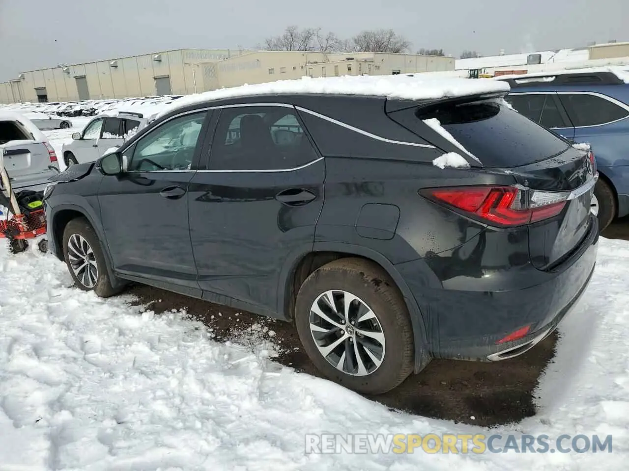 2 Photograph of a damaged car 2T2AZMDA6MC289848 LEXUS RX350 2021