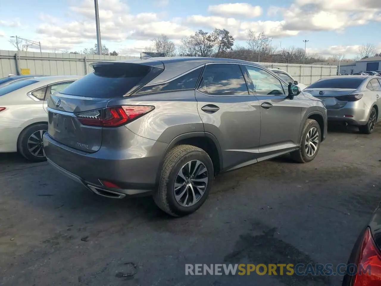 3 Photograph of a damaged car 2T2AZMDA7MC275120 LEXUS RX350 2021