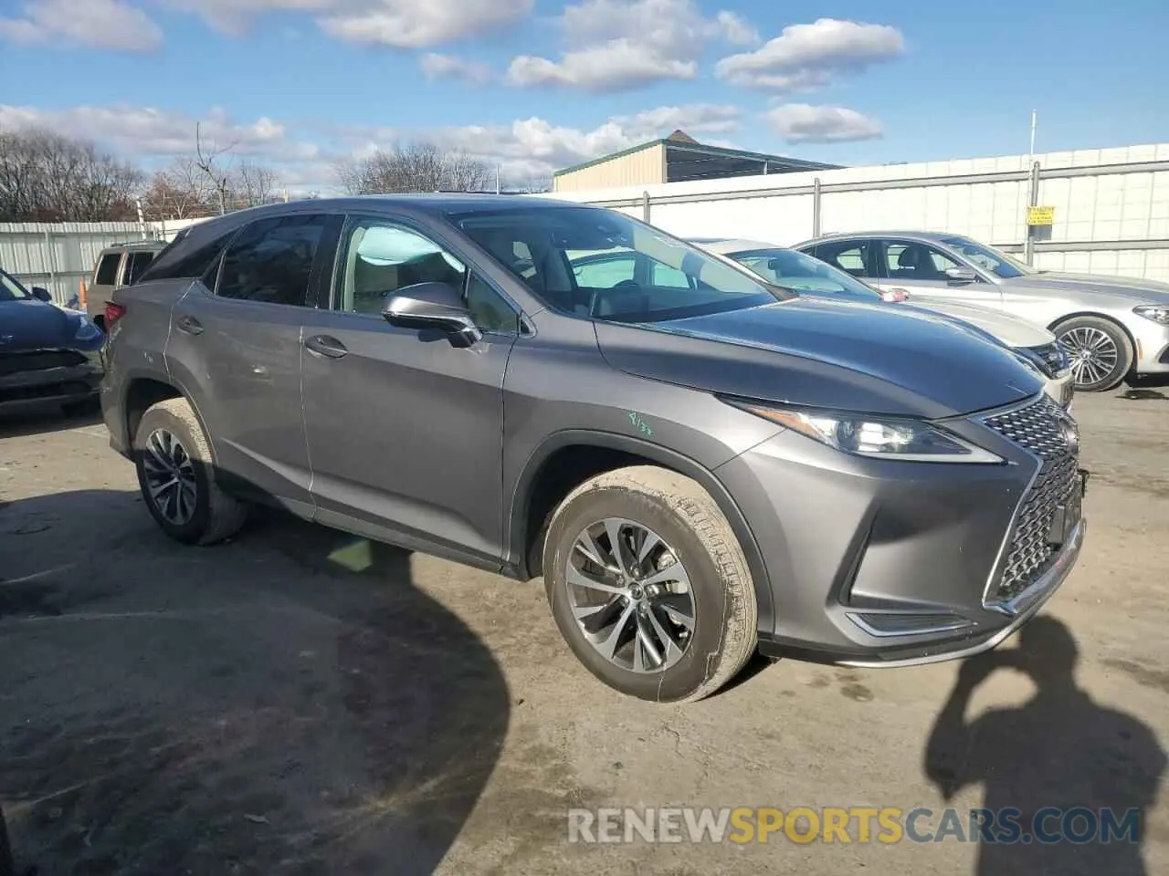 4 Photograph of a damaged car 2T2AZMDA7MC275120 LEXUS RX350 2021