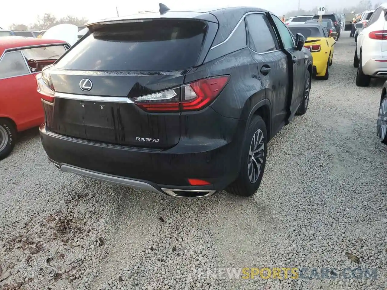 4 Photograph of a damaged car 2T2AZMDA7MC289339 LEXUS RX350 2021