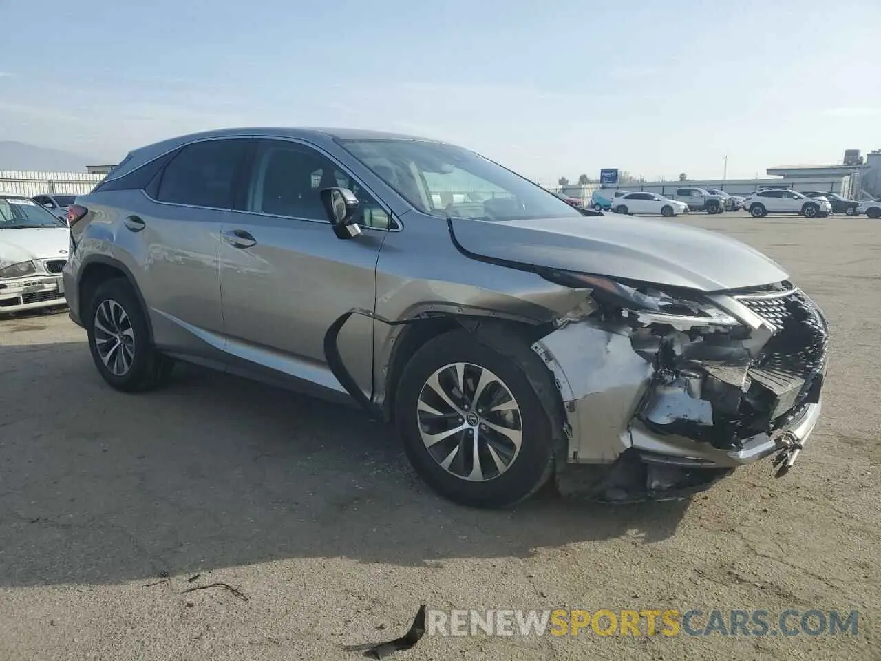 4 Photograph of a damaged car 2T2AZMDA9MC276303 LEXUS RX350 2021