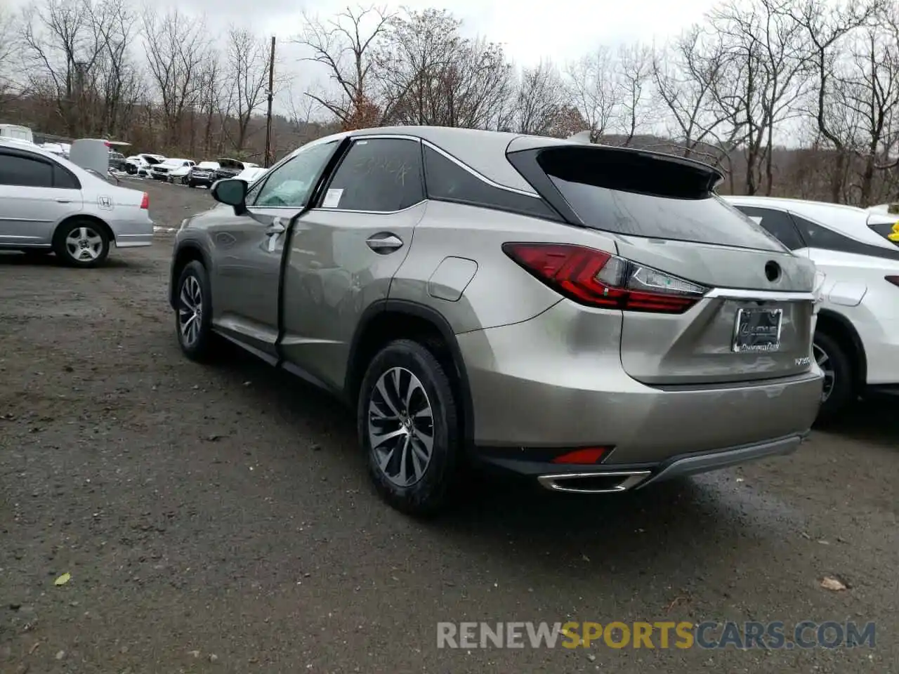 3 Photograph of a damaged car 2T2AZMDA9MC307517 LEXUS RX350 2021