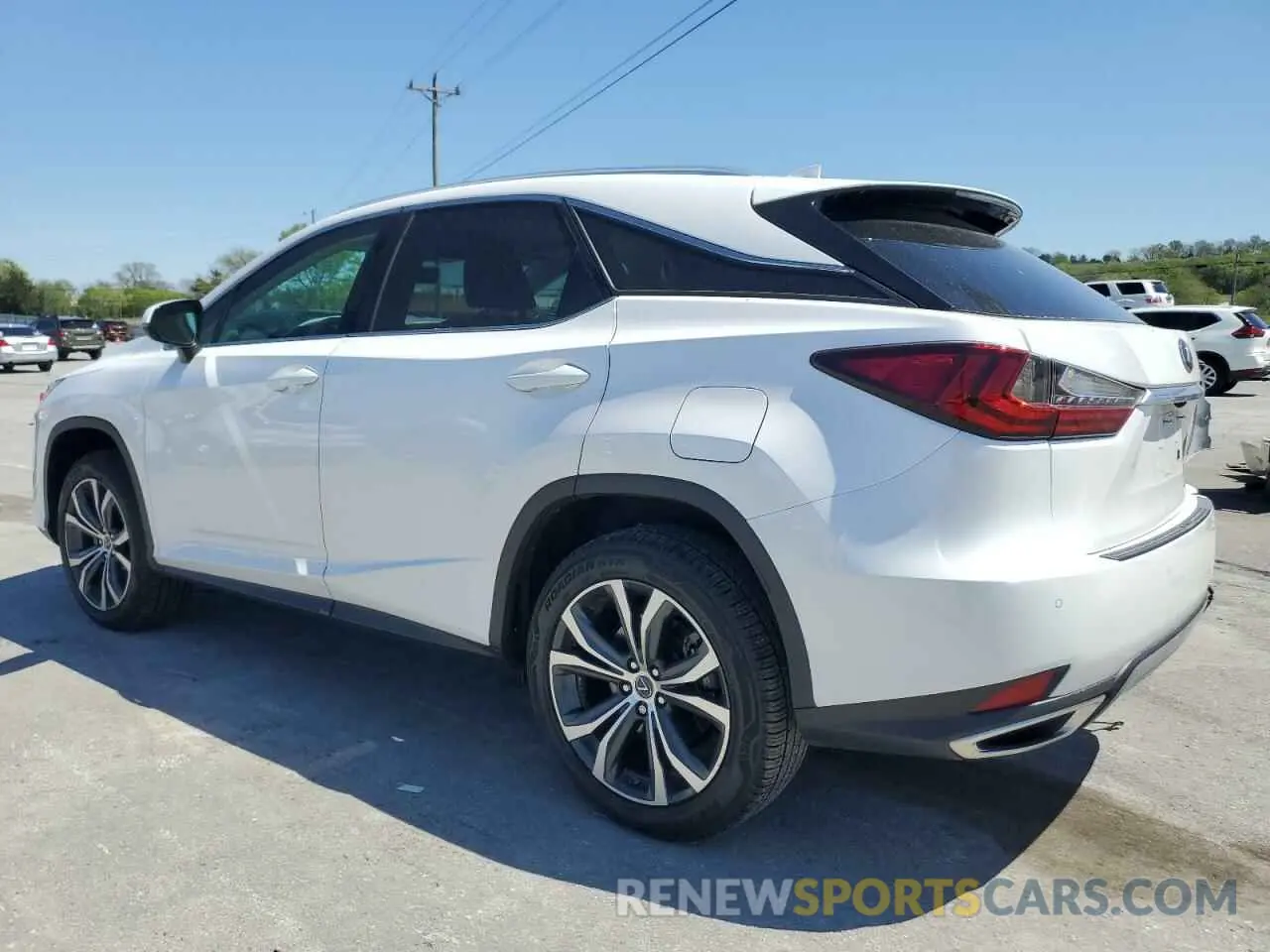 2 Photograph of a damaged car 2T2HZMAA0MC188503 LEXUS RX350 2021