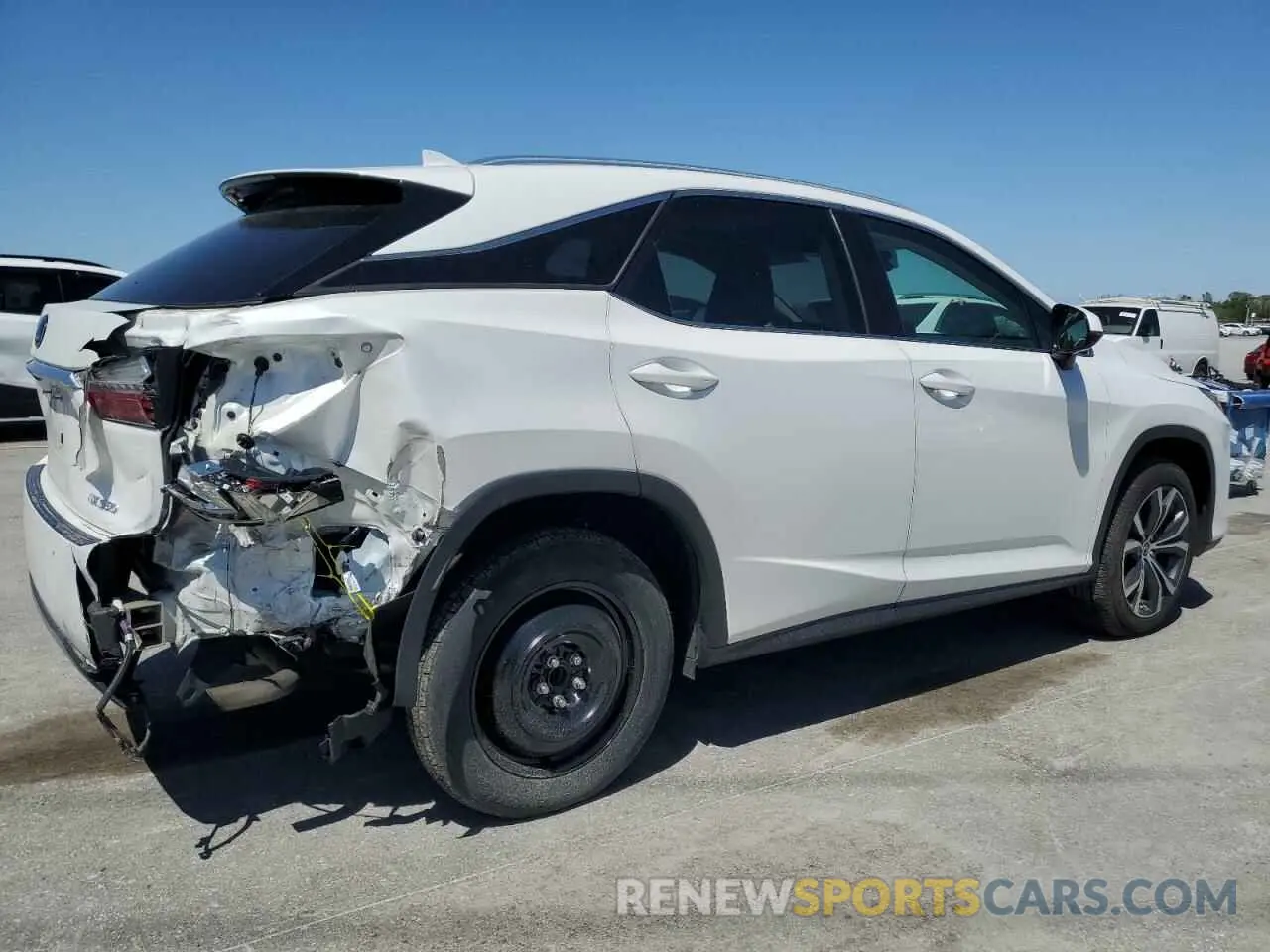 3 Photograph of a damaged car 2T2HZMAA0MC188503 LEXUS RX350 2021