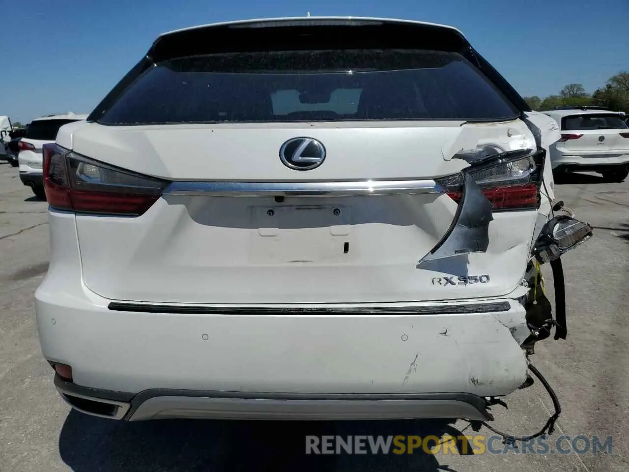 6 Photograph of a damaged car 2T2HZMAA0MC188503 LEXUS RX350 2021