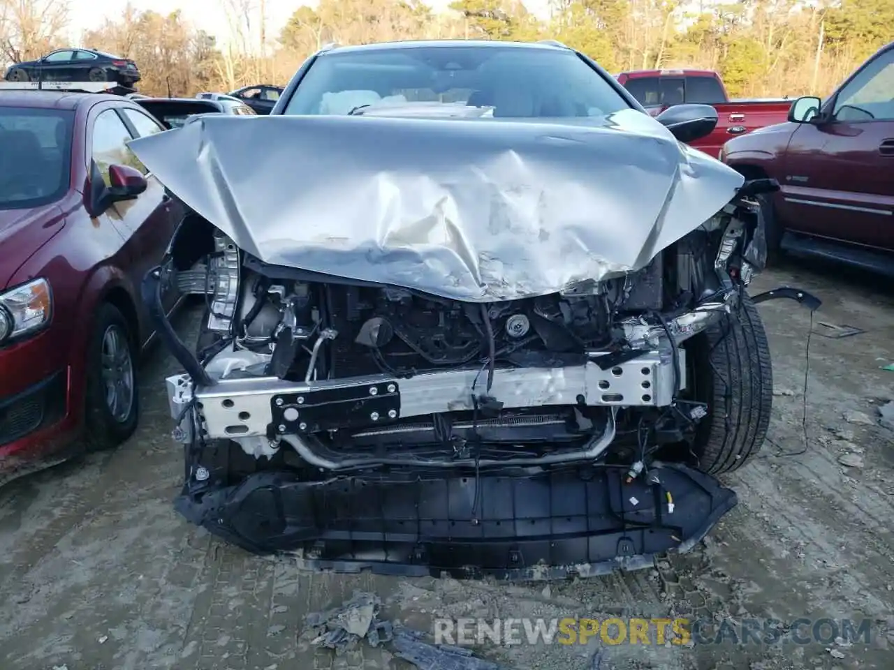 5 Photograph of a damaged car 2T2HZMAA0MC190655 LEXUS RX350 2021