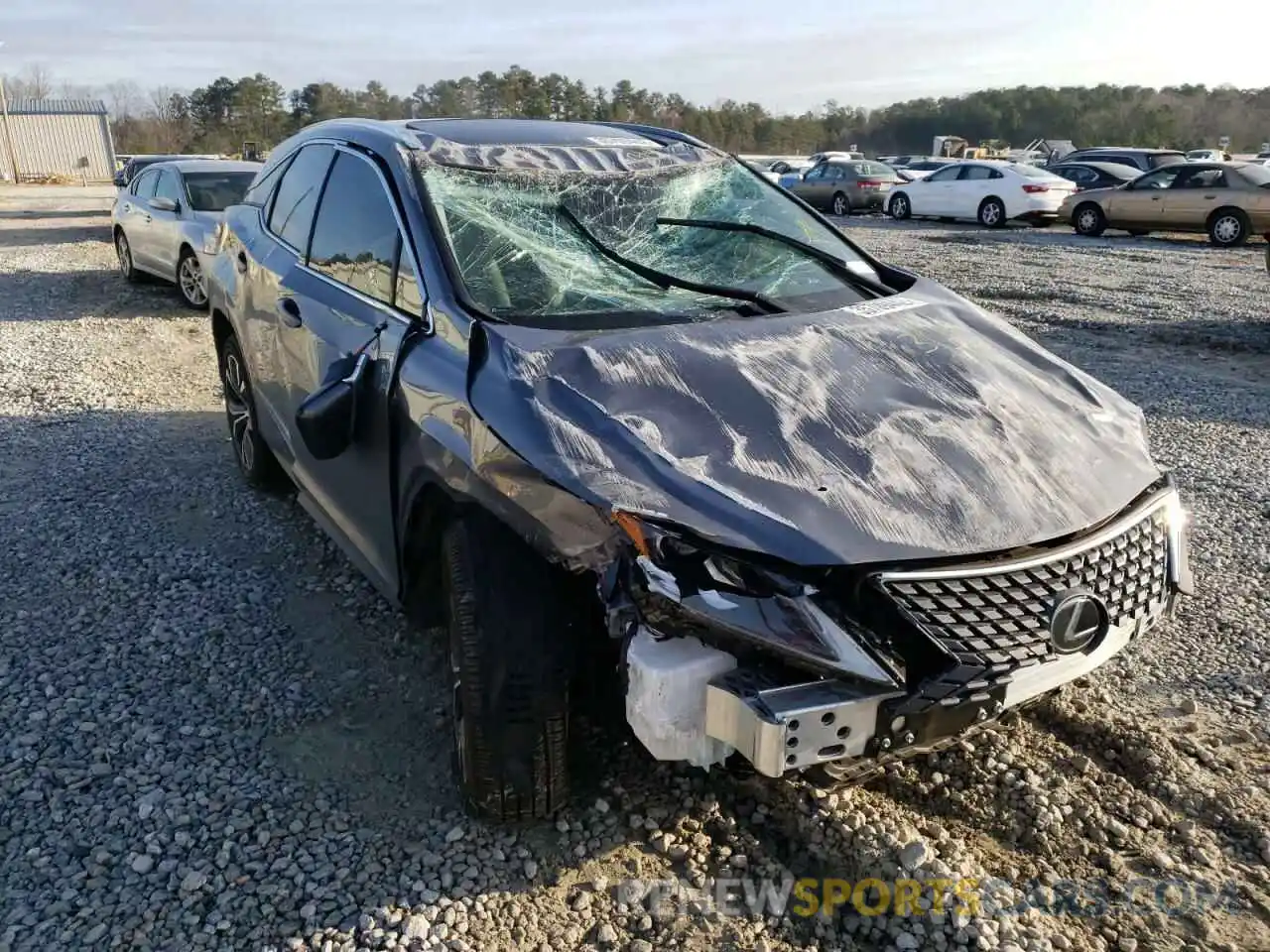 9 Photograph of a damaged car 2T2HZMAA0MC205686 LEXUS RX350 2021