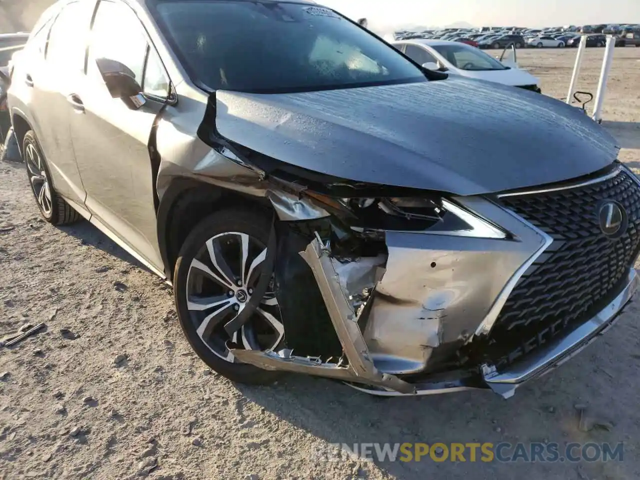 9 Photograph of a damaged car 2T2HZMAA0MC218521 LEXUS RX350 2021