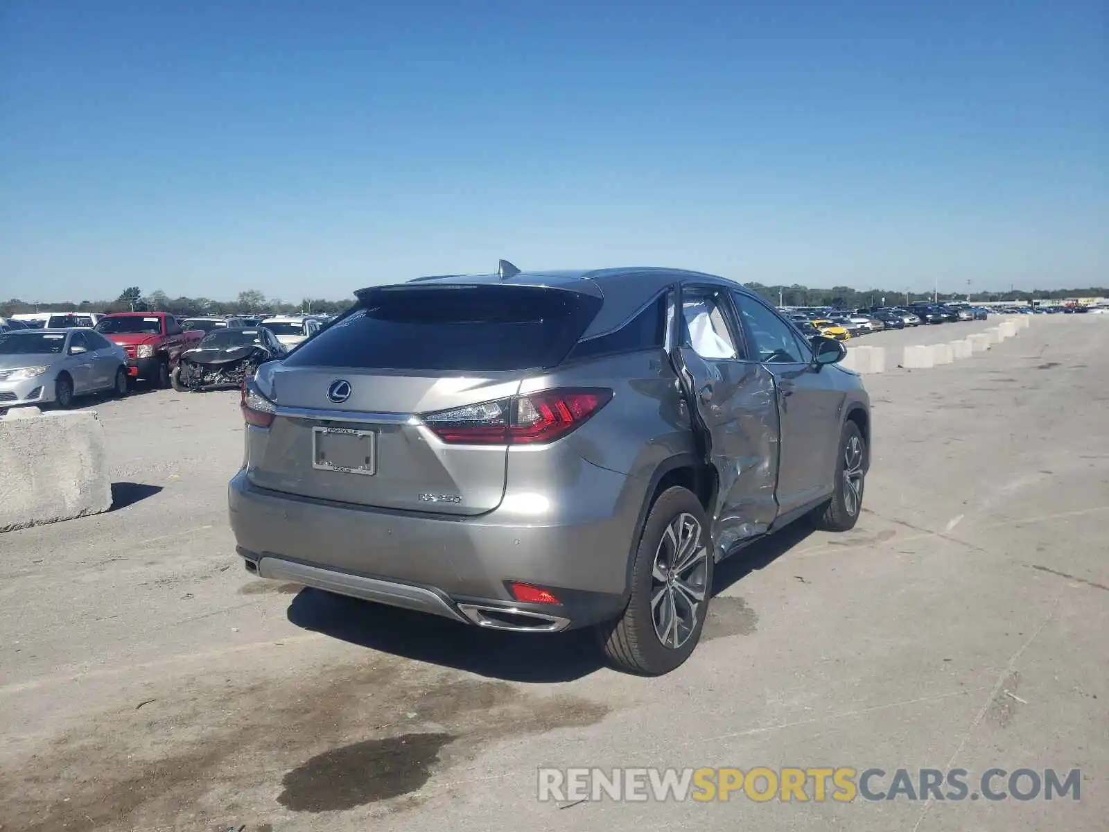 4 Photograph of a damaged car 2T2HZMAA1MC183228 LEXUS RX350 2021