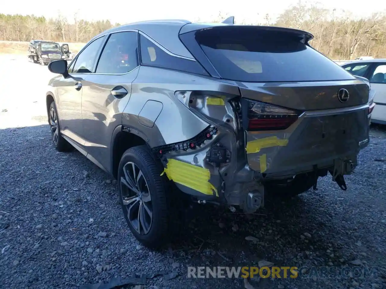 3 Photograph of a damaged car 2T2HZMAA1MC184010 LEXUS RX350 2021