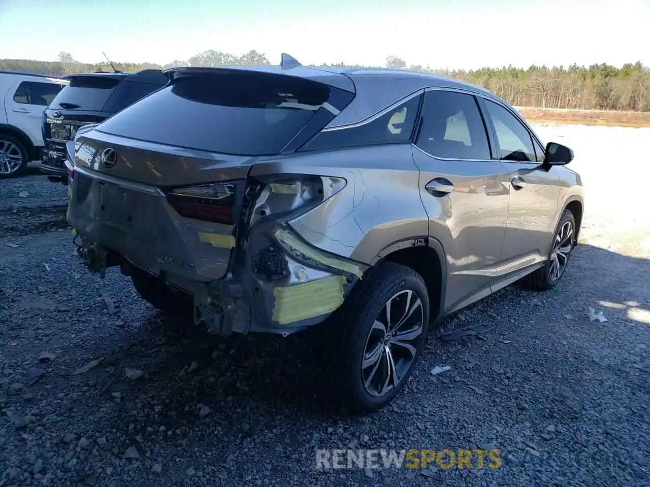 4 Photograph of a damaged car 2T2HZMAA1MC184010 LEXUS RX350 2021