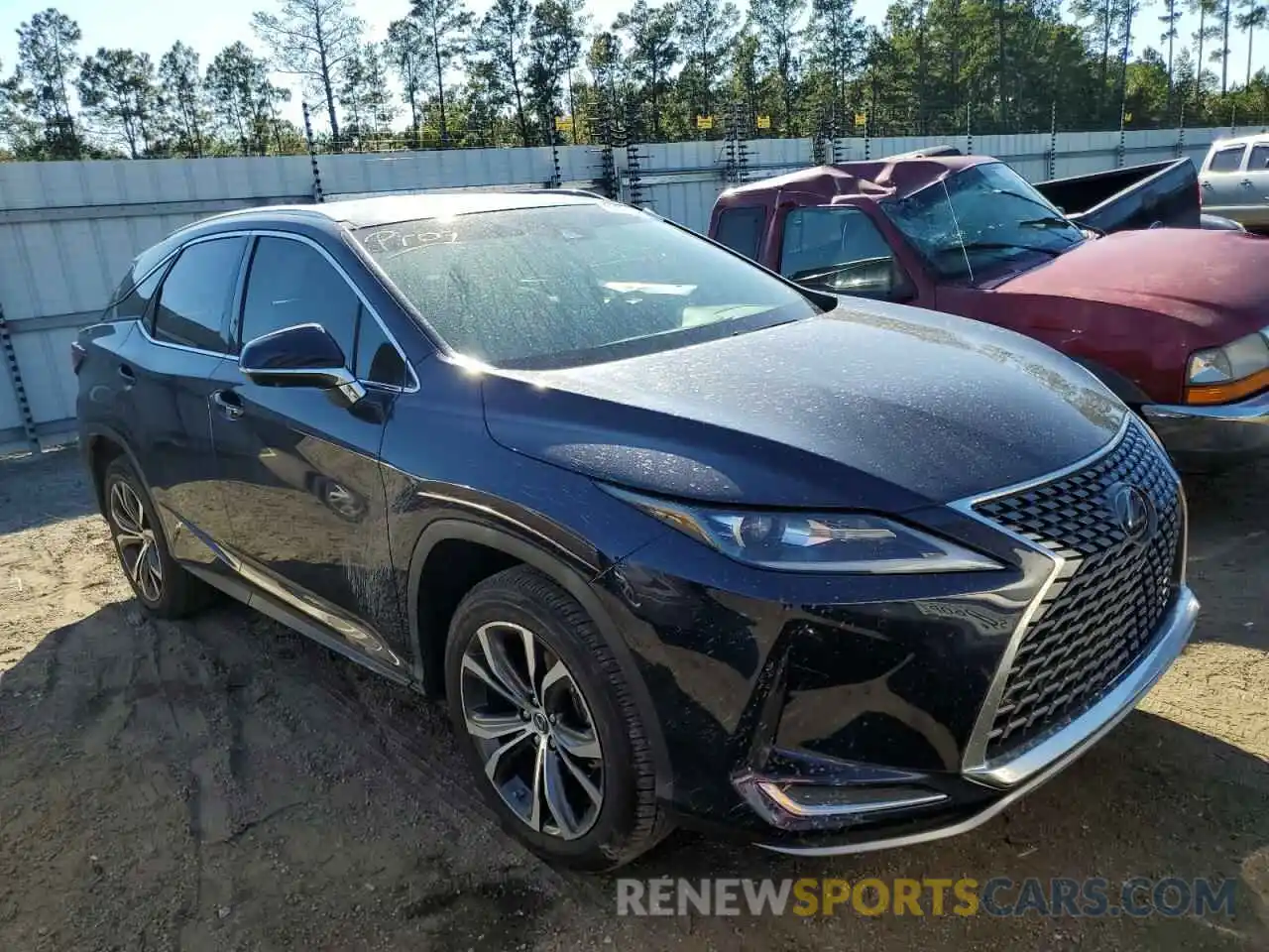 1 Photograph of a damaged car 2T2HZMAA1MC207950 LEXUS RX350 2021