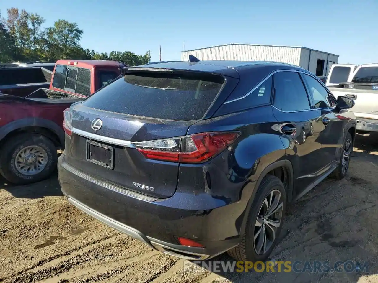 4 Photograph of a damaged car 2T2HZMAA1MC207950 LEXUS RX350 2021