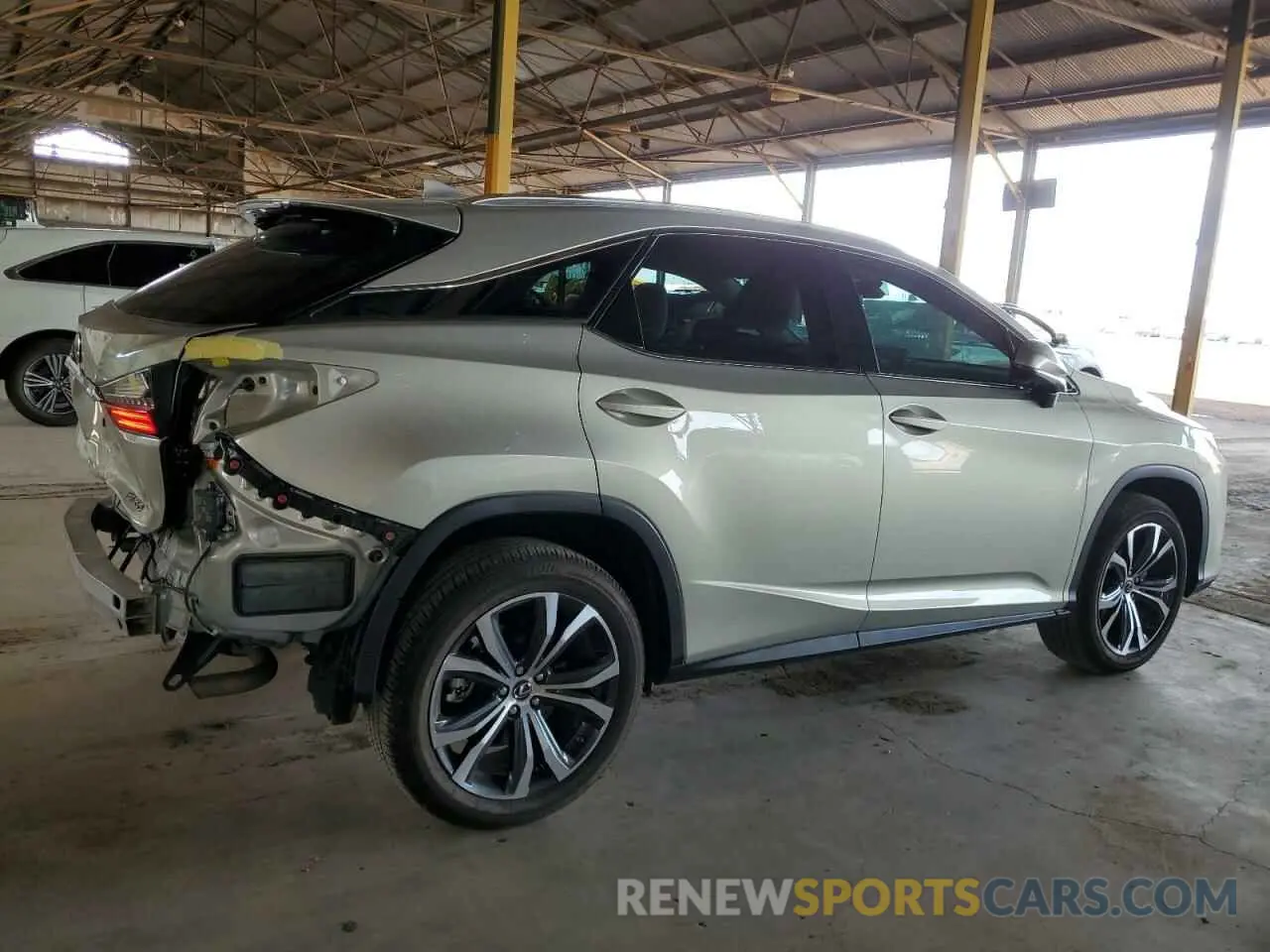 3 Photograph of a damaged car 2T2HZMAA1MC215546 LEXUS RX350 2021