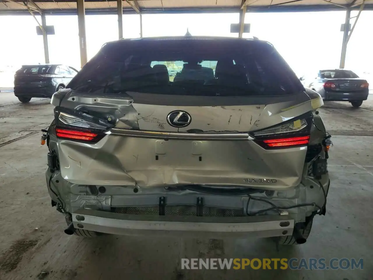 6 Photograph of a damaged car 2T2HZMAA1MC215546 LEXUS RX350 2021