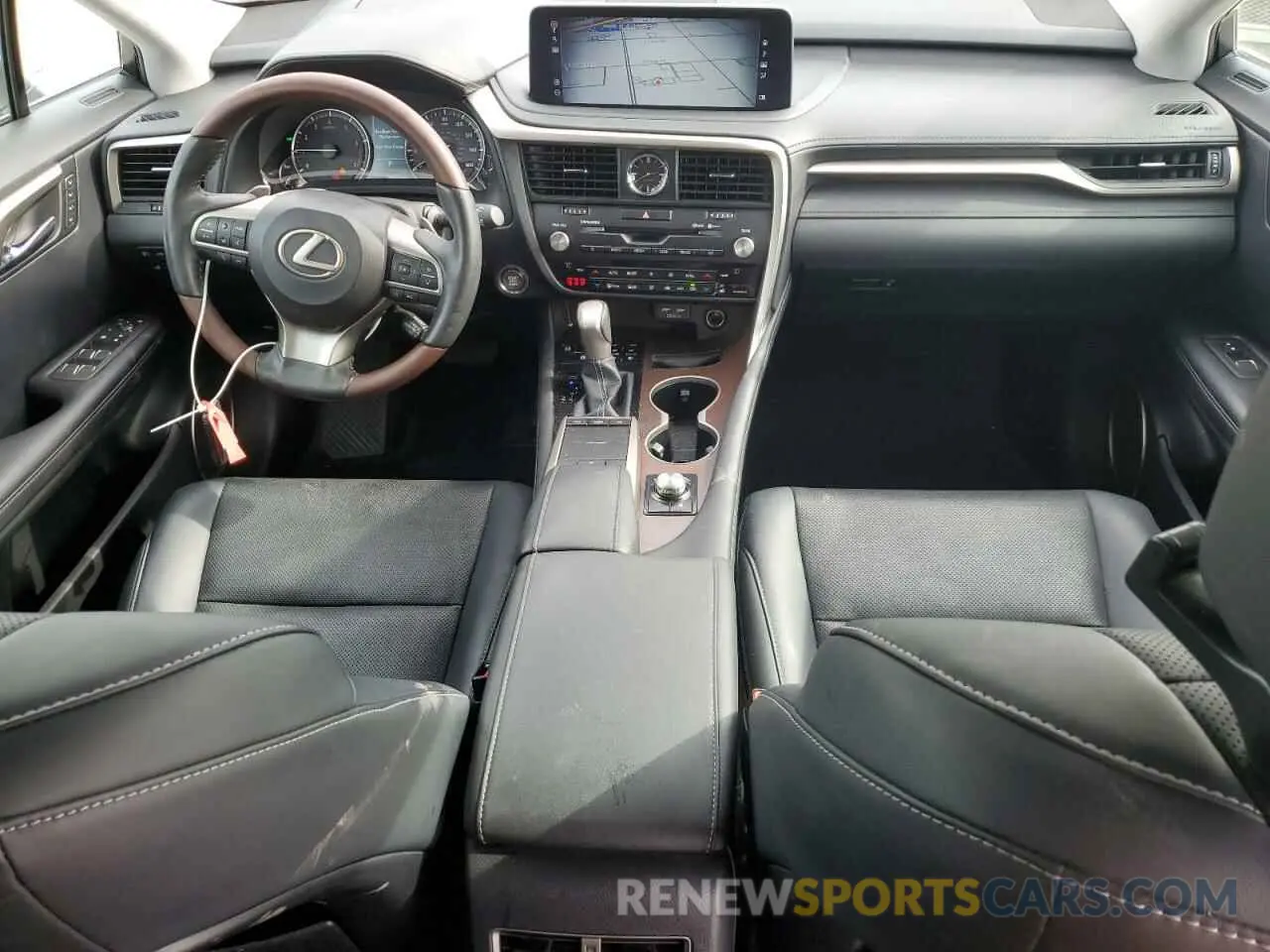 8 Photograph of a damaged car 2T2HZMAA2MC185375 LEXUS RX350 2021
