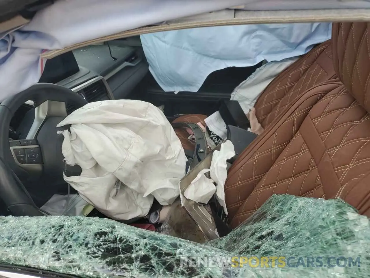 7 Photograph of a damaged car 2T2HZMAA2MC189054 LEXUS RX350 2021