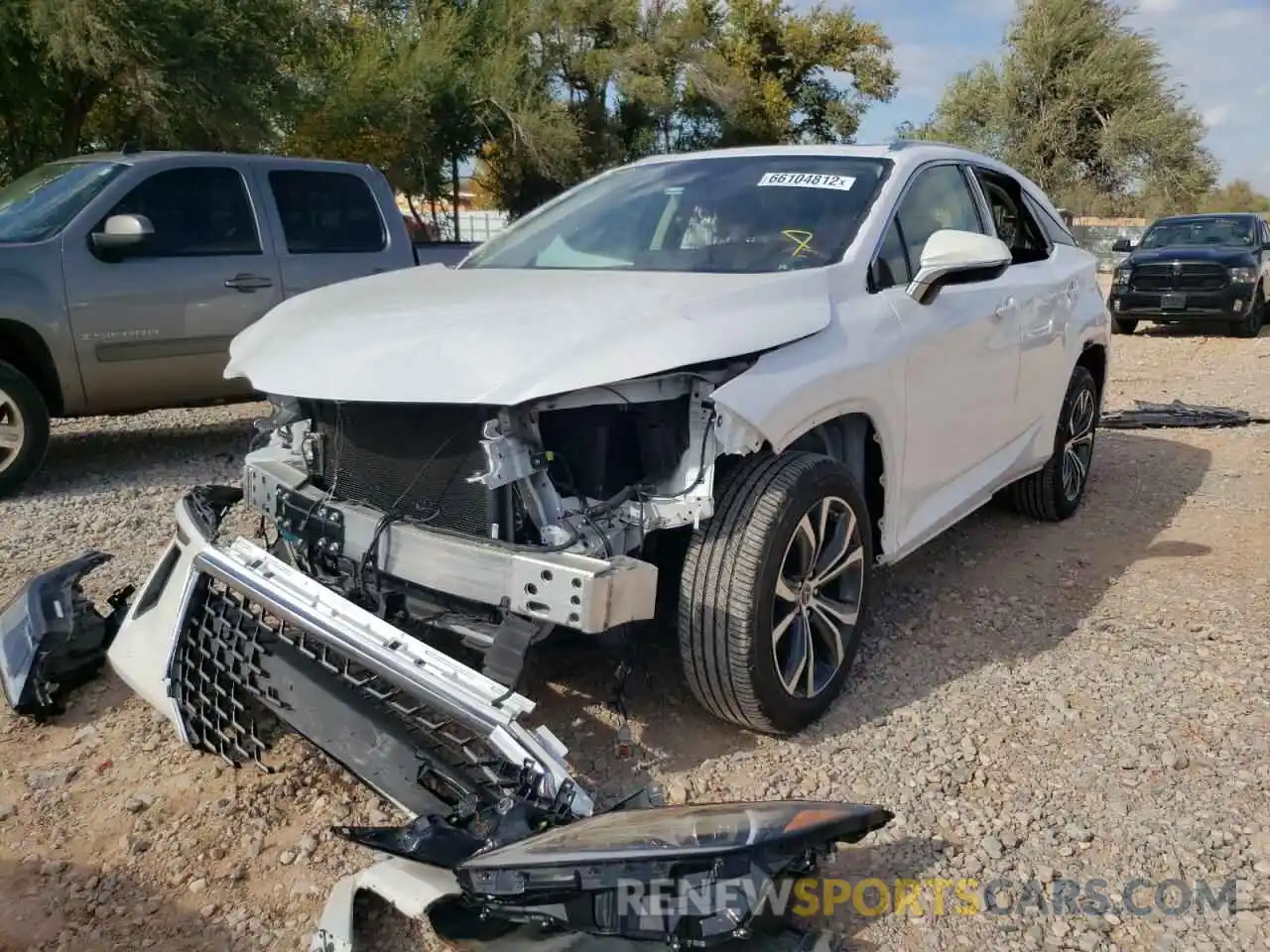 9 Photograph of a damaged car 2T2HZMAA2MC197459 LEXUS RX350 2021