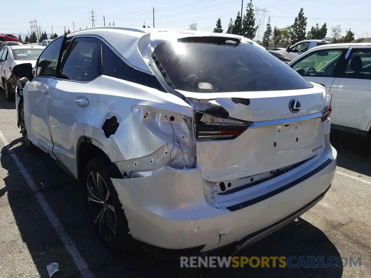 3 Photograph of a damaged car 2T2HZMAA2MC198661 LEXUS RX350 2021