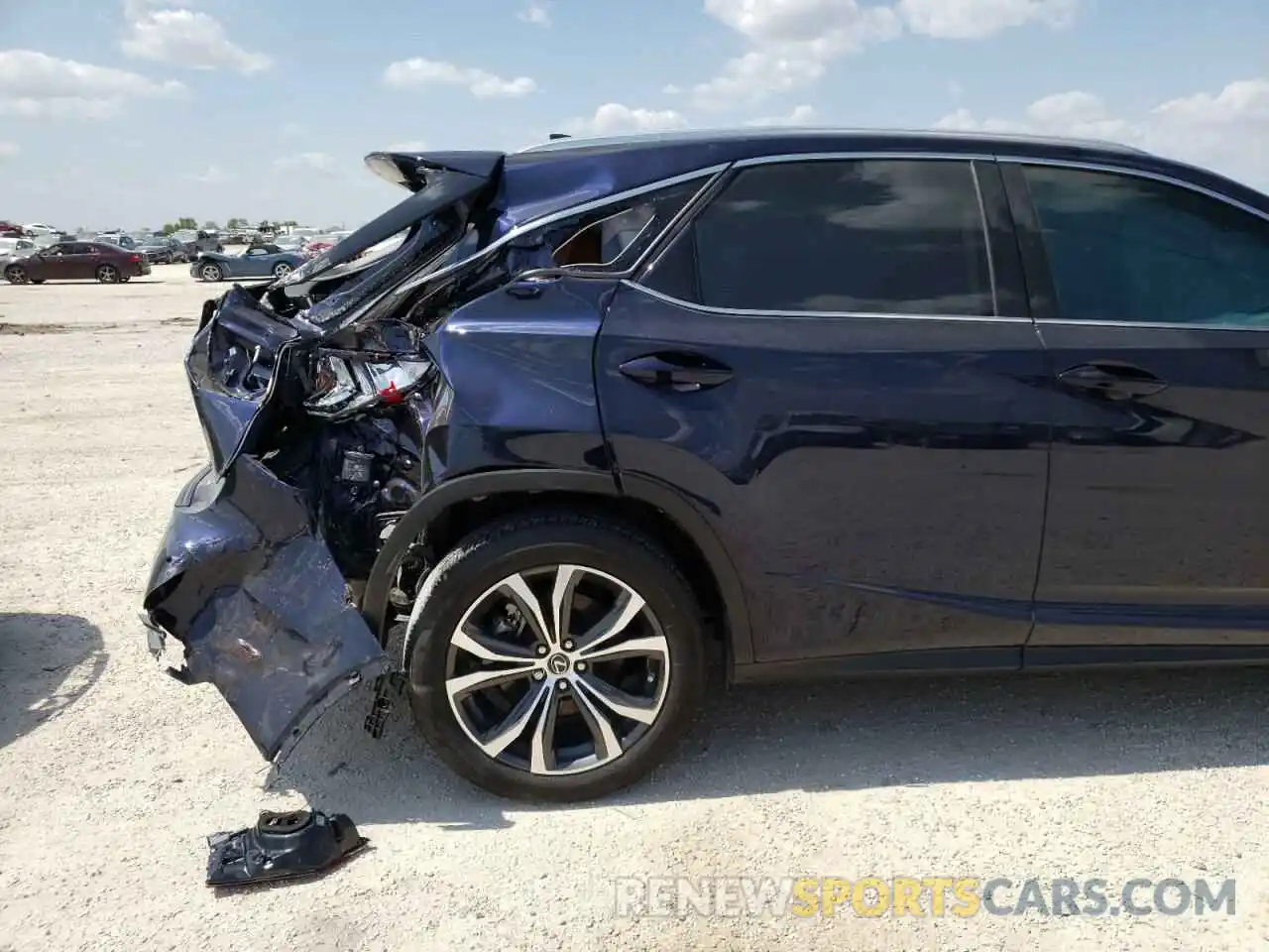 9 Photograph of a damaged car 2T2HZMAA2MC200182 LEXUS RX350 2021