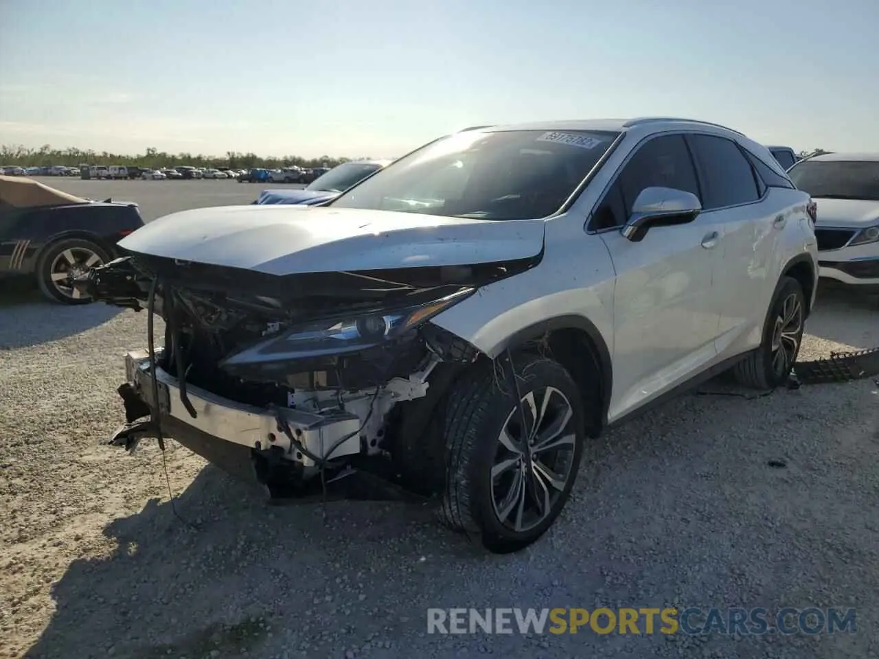 1 Photograph of a damaged car 2T2HZMAA2MC211697 LEXUS RX350 2021