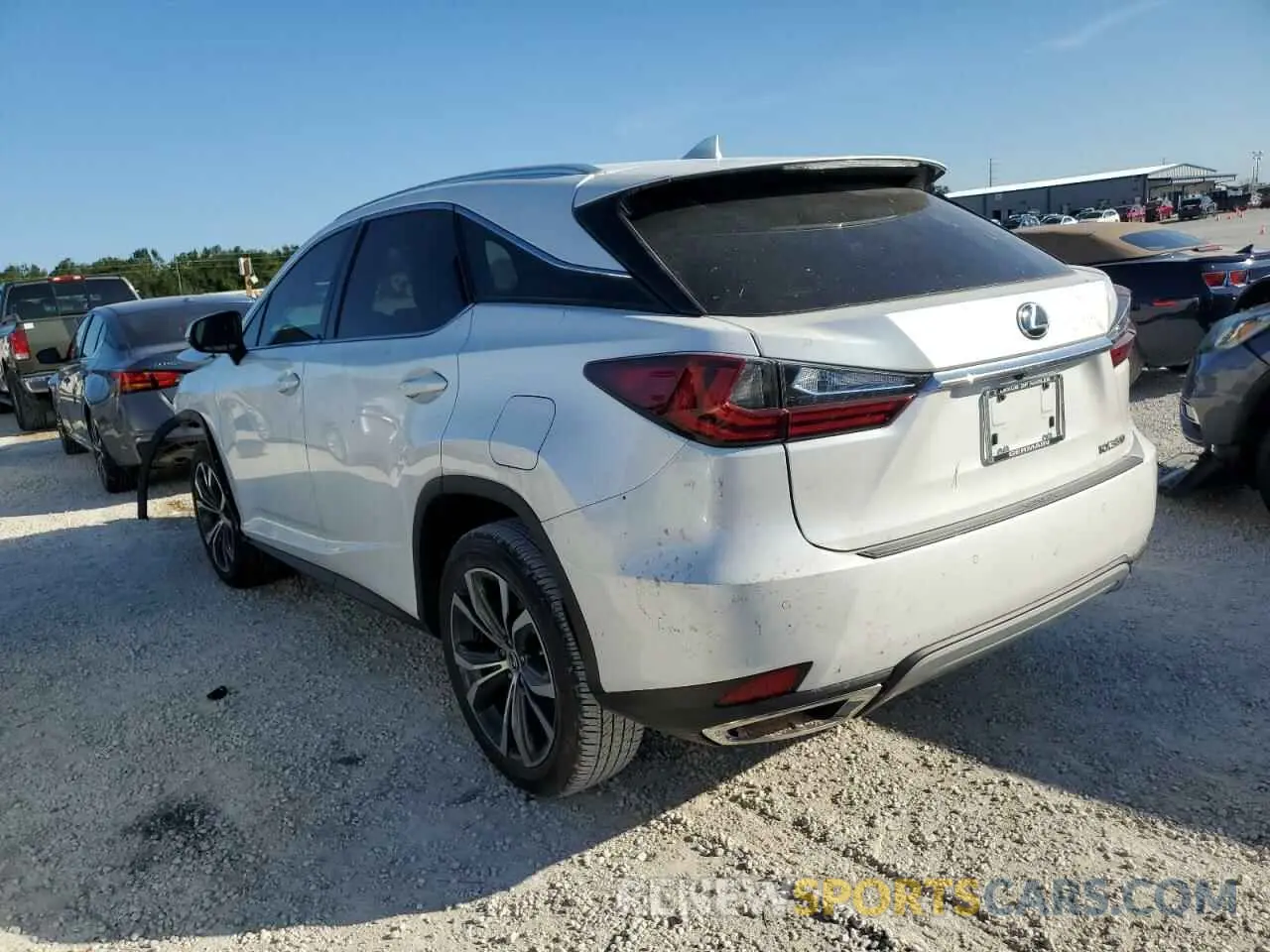2 Photograph of a damaged car 2T2HZMAA2MC211697 LEXUS RX350 2021