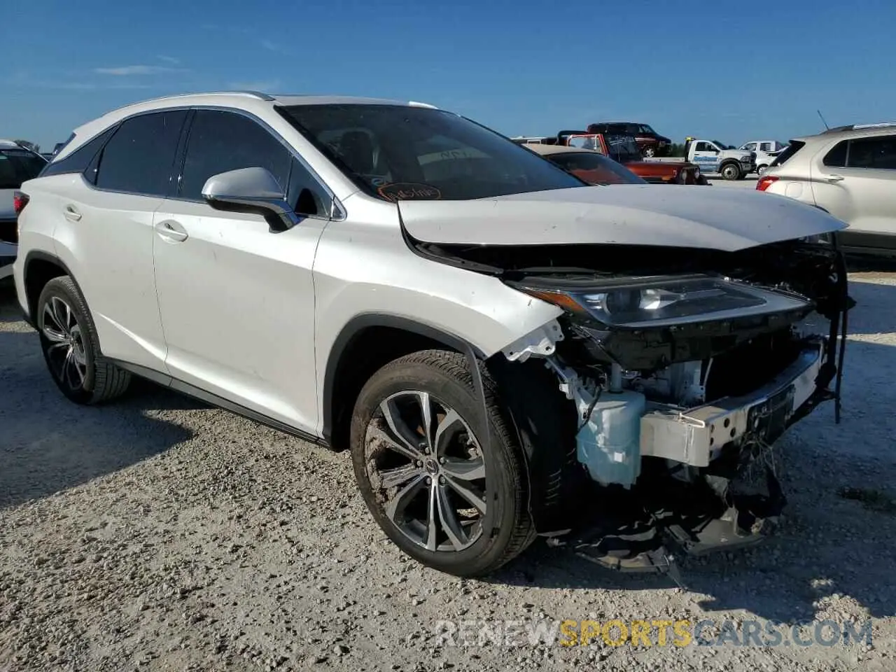 4 Photograph of a damaged car 2T2HZMAA2MC211697 LEXUS RX350 2021