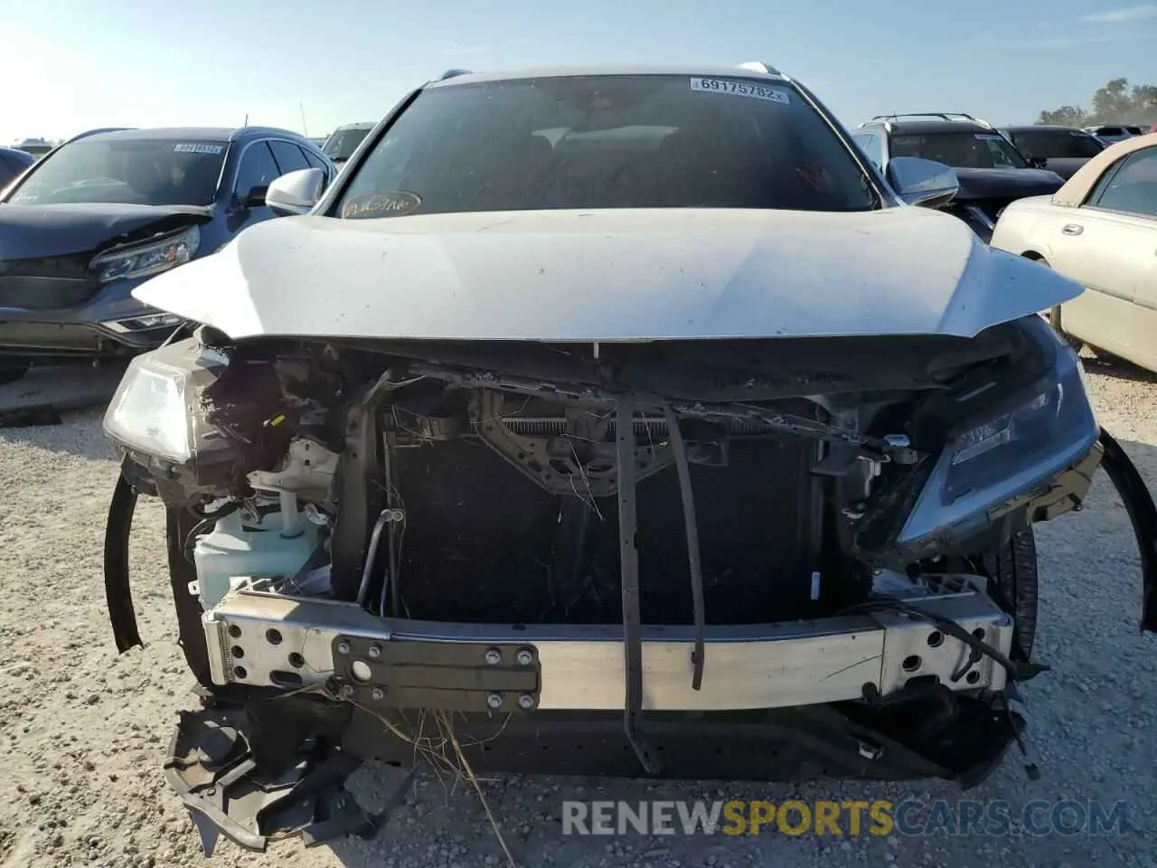 5 Photograph of a damaged car 2T2HZMAA2MC211697 LEXUS RX350 2021