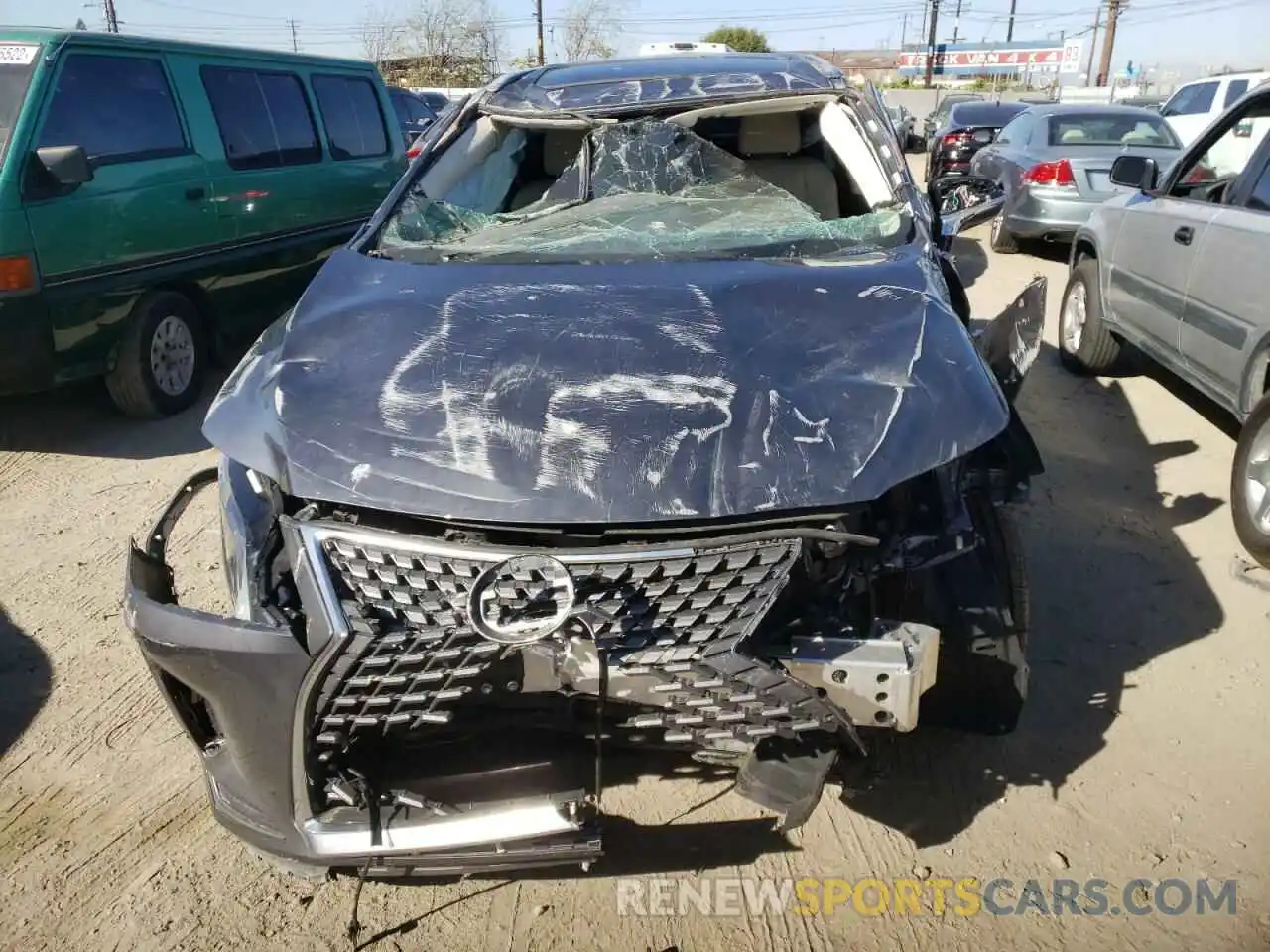 5 Photograph of a damaged car 2T2HZMAA2MC217922 LEXUS RX350 2021