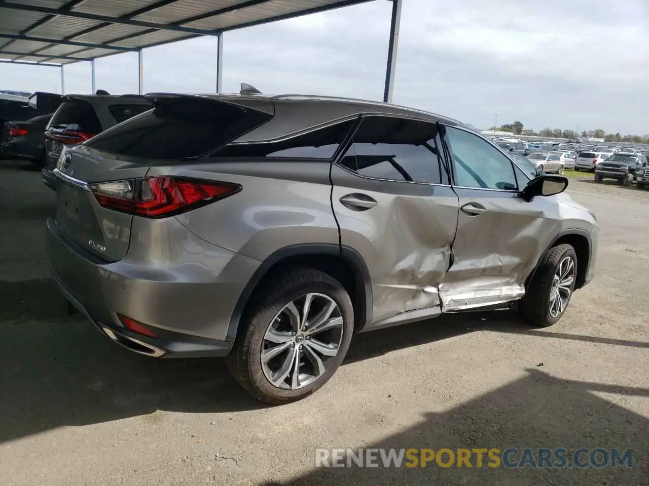 3 Photograph of a damaged car 2T2HZMAA3MC191511 LEXUS RX350 2021