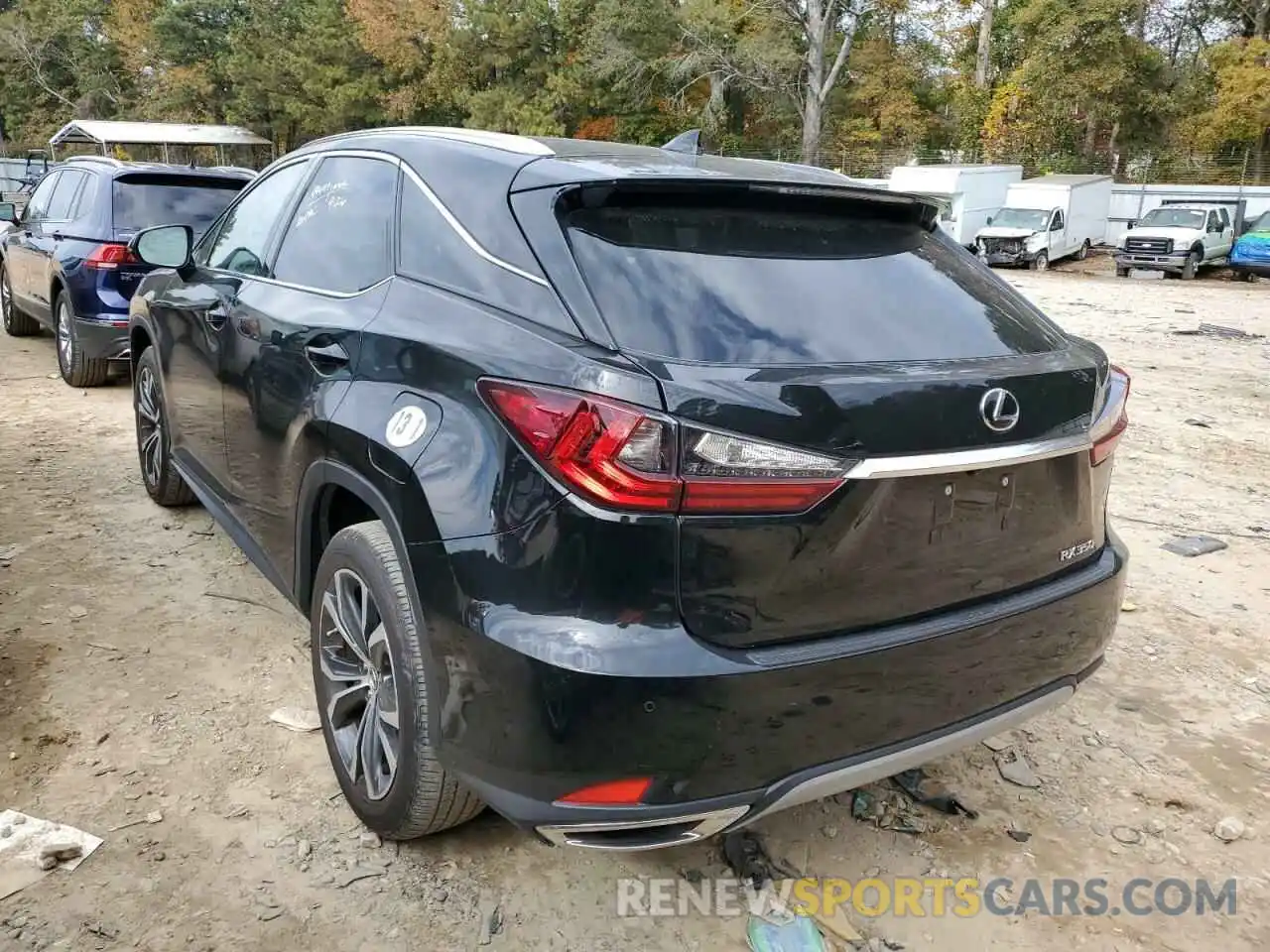 3 Photograph of a damaged car 2T2HZMAA3MC192870 LEXUS RX350 2021