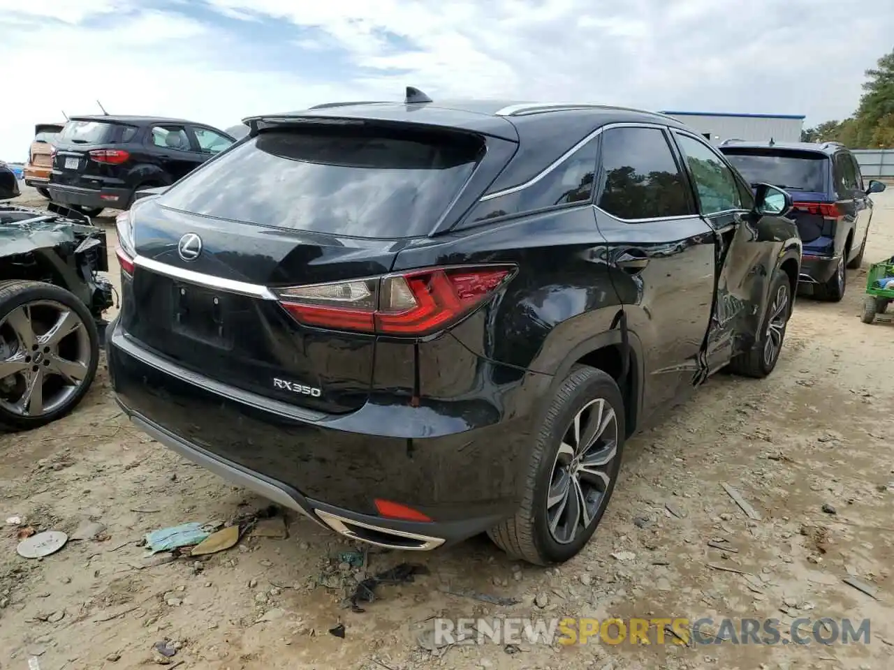 4 Photograph of a damaged car 2T2HZMAA3MC192870 LEXUS RX350 2021