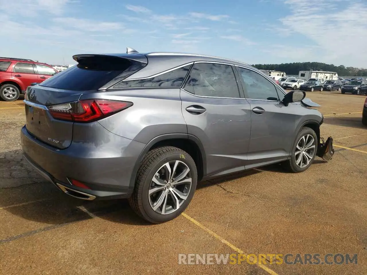 3 Photograph of a damaged car 2T2HZMAA3MC207223 LEXUS RX350 2021
